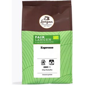 Langen Kaffee Langen fairLANGEN Espresso Bio 500g