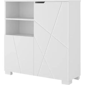 Höffner Kommode X White ¦ weiß ¦ Maße (cm): B: 100 H: 104,4 T: 37