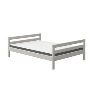 FLEXA Bett 140x200 - grau - Kiefer Flexa Classic ¦ grau ¦ Maße (cm):