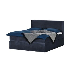 Boxi Boxspringbett 160 x 200 cm Boxi Classic ¦ blau ¦ Maße (cm): B: