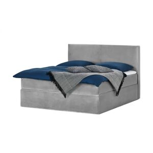 Boxi Boxspringbett 160 x 200 cm Boxi Classic ¦ grau ¦ Maße (cm): B: