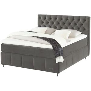 Jette Home Boxspringbett Jette Glam ¦ grau ¦ Maße (cm): B: 182 H: 13