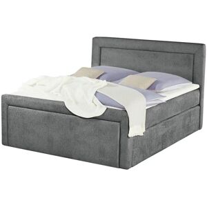 Jette Home Boxspringbett Jette Frame ¦ grau ¦ Maße (cm): B: 164 H: 1