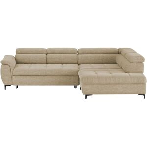 switch Ecksofa Denvo ¦ beige ¦ Maße (cm): B: 290 H: 94 T: 217