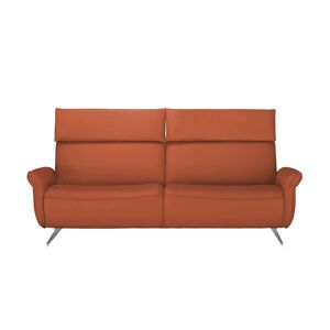 himolla Sofa 3-sitzig 4150 ¦ orange ¦ Maße (cm): B: 206 H: 95 T: 87