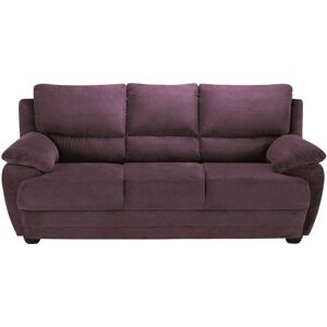 uno Sofa 3-sitzig aus Mikrofaser Nebolo ¦ rot ¦ Maße (cm): B: 209 H: