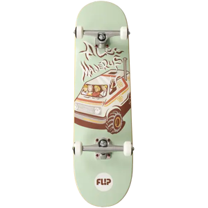 Flip Posterized Majerus Skateboard Komplettboard (Grün)