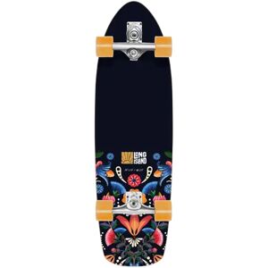 Long Island Tehuana Surfskate Komplettboard (Schwarz)