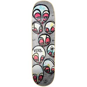 Verb Skateboard Deck (Faces Gray)