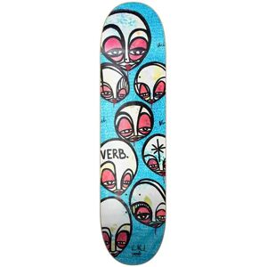 Verb Skateboard Deck (Faces Blue)