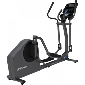 Life Fitness E1 Ellipsen Crosstrainer mit Track Connect-Konsole inkl. Matte + Pulsbrustgurt