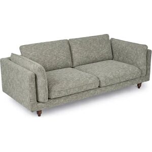 NV GALLERY 3-Sitzer Sofa COTTAGE - 3-Sitzer-Sofa, Pfeffergrau, B220 - Grau / Braun