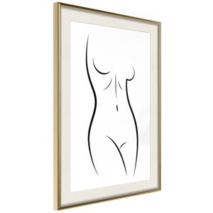 Artgeist Poster - Minimalist Nude