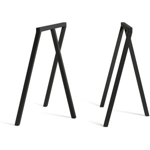 HAY - Loop Tischböcke Stand Frame, schwarz (2 Stück)