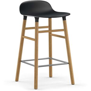 Normann Copenhagen - Form Barhocker 65 cm, Gestell Eiche / schwarz