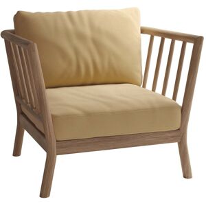 Fritz Hansen - Skagerak Tradition Outdoor Lounge Chair, Teak / honiggelb