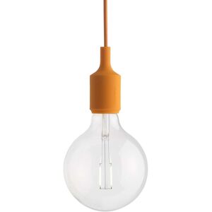 Muuto - Socket E27 LED-Pendelleuchte, hell orange