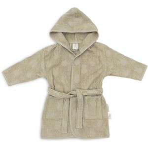 Jollein - Bademantel Frottee, 3 - 4 Jahre, Miffy Jacquard, olive green