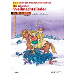 Hans Magolt - GEBRAUCHT Die schönsten Weihnachtslieder: sehr leicht bearbeitet. 1-2 Alt-Blockflöten. (Spiel und Spaß mit der Blockflöte)