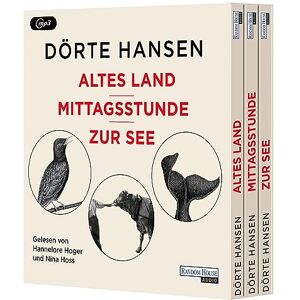 Dörte Hansen - GEBRAUCHT Altes Land - Mittagsstunde - Zur See: Alle Hörbuch-Bestseller von Dörte Hansen in einer Box