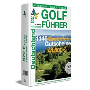 Thomas Mayr - GEBRAUCHT Albrecht Golf Führer Deutschland 21/22 inklusive Gutscheinbuch