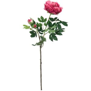 Europalms Pfingstrosenzweig Premium, Magenta, 100cm