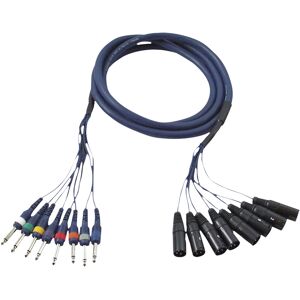 DAP Audio Fl62 – 8 Xlr/m 3p Auf 8 Klinkenbuchsen, Mono, 3 M