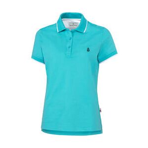 Jacques Britt Damen Poloshirt kurzarm türkis XL