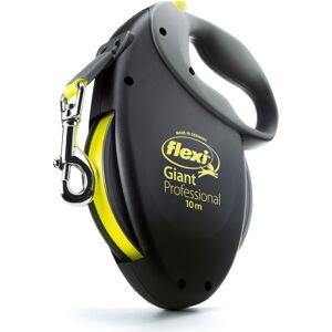 Hundeleine flexi Giant Professional 10m schwarz/neongelb