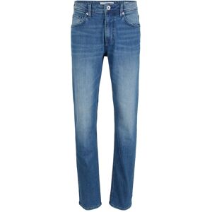 TOM TAILOR Herren Josh Regular Slim Coolmax Jeans, blau, Uni, Gr. 30/30