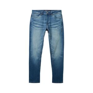 TOM TAILOR Herren Regular Tapered Jeans mit recycelter Baumwolle, blau, Uni, Gr. 30/30