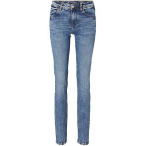 TOM TAILOR Damen Alexa Straight Jeans mit Bio-Baumwolle, blau, Uni, Gr. 30/30