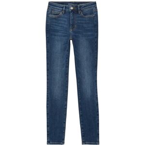 TOM TAILOR DENIM Damen 3 Sizes in 1 - Nela Extra Skinny Jeans, blau, Uni, Gr. L/30