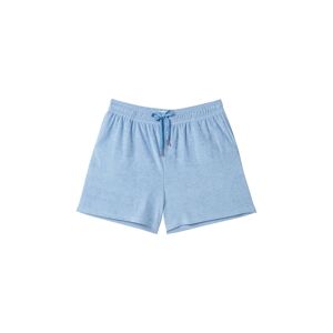 TOM TAILOR Damen Unifarbene Shorts, blau, Uni, Gr. 3XL/46