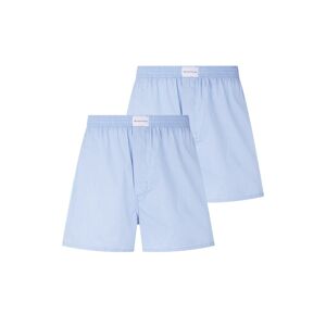 TOM TAILOR Herren Boxer-Shorts im Zweierpack, blau, Gr. S/4