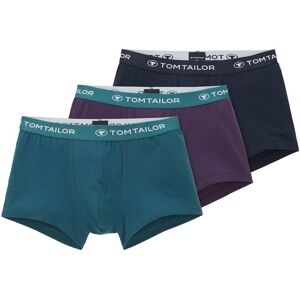 TOM TAILOR Herren Hip Pants 3-er Set, lila, Uni, Gr. 6