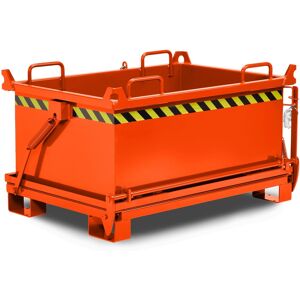 R+R Industrietechnik RR Industrietechnik Klappbodenbehälter Typ RBB-50 910x1370x770mm 500dm³ RAL 2004 Reinorange