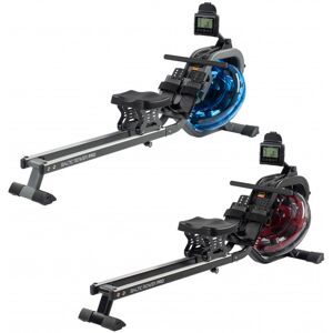 cardiostrong Baltic Rower Pro Rudergerät blauer Tank, grauer Rahmen