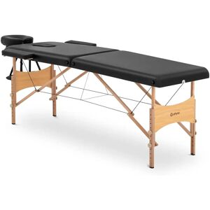 physa Massageliege klappbar - 185 x 60 x 62 cm - 227 kg - Schwarz PHYSA TOULOUSE BLACK