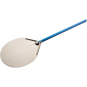 Gi.Metal Pizzaschaufel - Ø33 cm - Griff: 120 cm - Aluminium (eloxiert) A-32/120