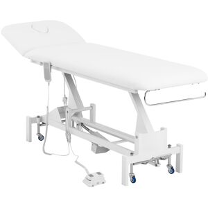 physa Massageliege elektrisch - 50 W - 200 kg - Weiß PHYSA LILLE WHITE