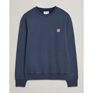 Maison Kitsuné Fox Head Sweatshirt Ink Blue