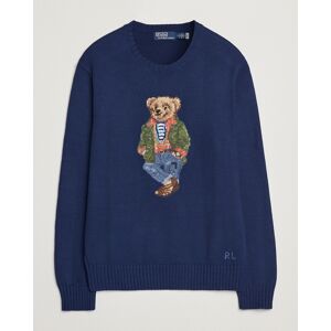 Polo Ralph Lauren Cotton Bear Pullover Freshwater Blue