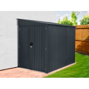 Dancover Metallschuppen (Motorräder/Fahrräder), 1,7x2,49x2,03m, 4,25m², Anthrazit