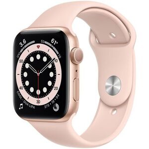 Apple Watch Series 6 Aluminium 44 mm (2020) GPS gold Sportarmband Sandrosa