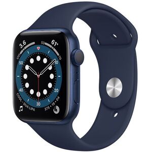 Apple Watch Series 6 Aluminium 44 mm (2020) GPS blau Sportarmband Dunkelmarine