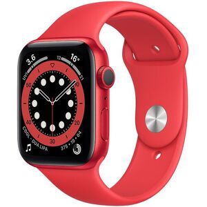 Apple Watch Series 6 Aluminium 44 mm (2020) GPS rot Sportarmband rot