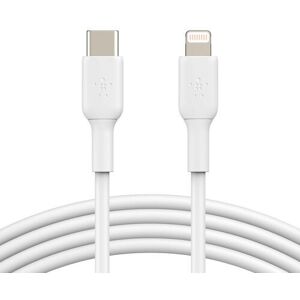 Belkin Kabel (USB-C + Lightning) weiß