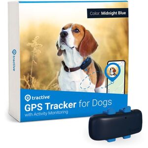 Tractive GPS DOG 4 - GPS Tracker für Hunde mit Aktivitätstracking EXKL. ABO TRNJADB Mitternachtsblau