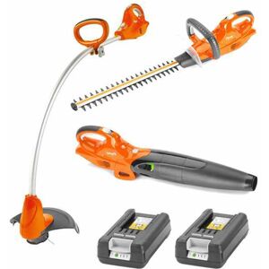 Flymo C-Li 20V3N1 - Garten Trimmer - Heckenschere - Laubbläser - Set 3 in 1 - batteriebetriebener Motor 20 V